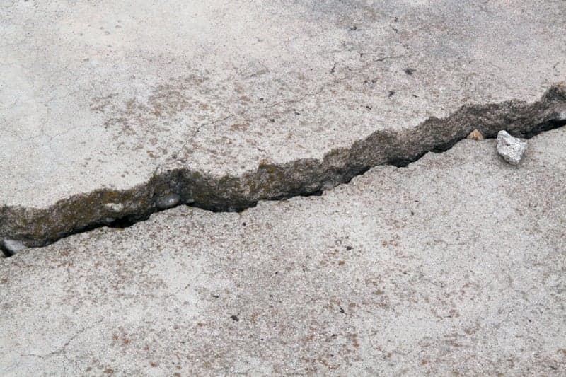 Concrete crack repair Cincinnati